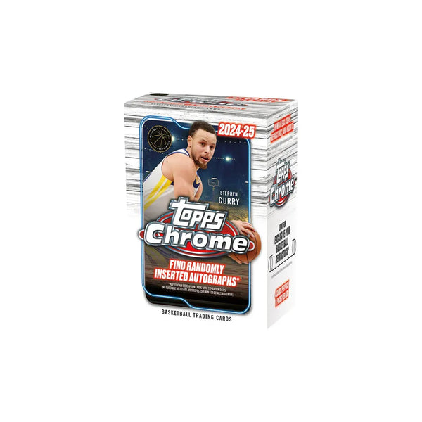 thumbnail image 2 of 2024-25 Topps Chrome Basketball Mega Box - Factory Sealed NBA Trading Cards 2 of 6