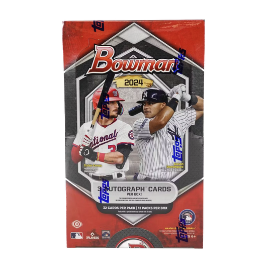 2024 Topps Bowman Baseball Jumbo Box (12 Packs Per Box, 32 Cards Per Pack)