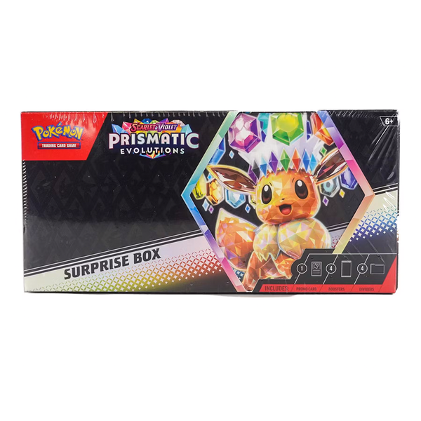 Pokemon Scarlet & Violet: Prismatic Evolutions Surprise Box - Rizo