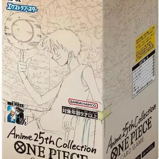 one piece anime 25th collection booster box One Piece TCG: Anime 25th Anniversary Collection Extra Booster Box (EB-02)