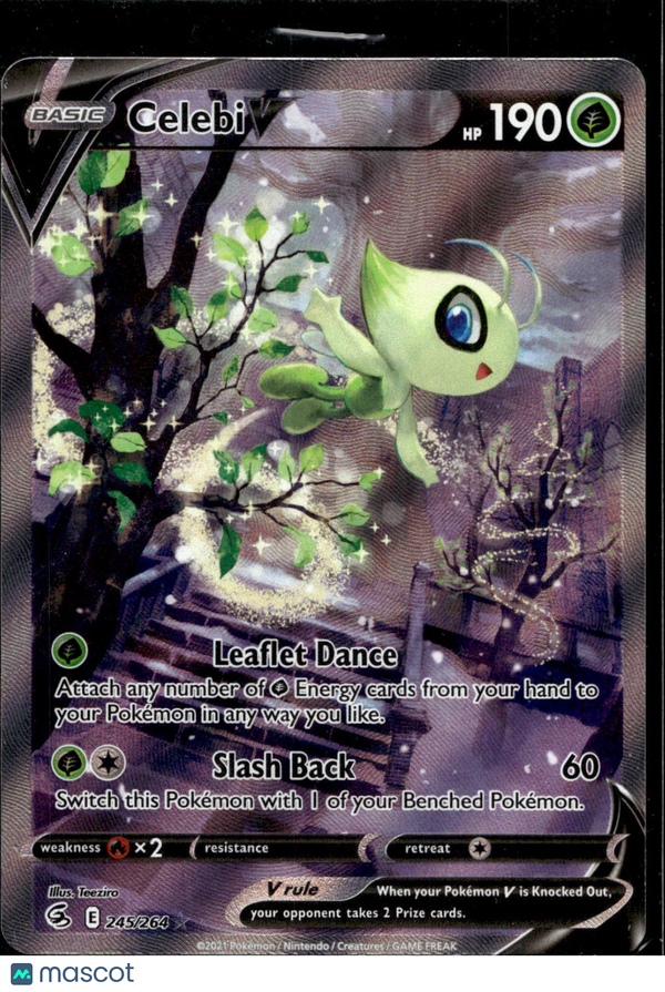 2021 Fusion Strike Celebi V #245/264 Alternative Art