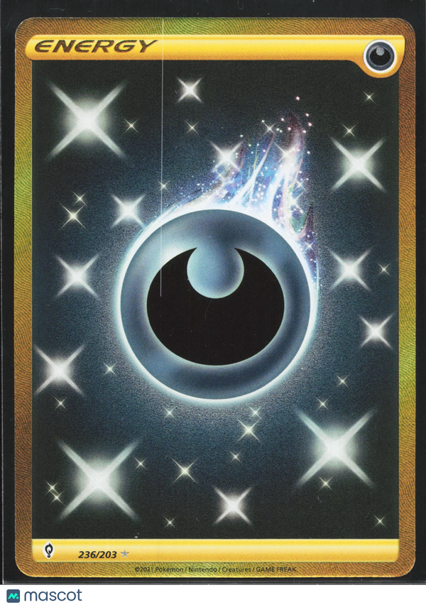 2021 Evolving Skies Darkness Energy #236/203
