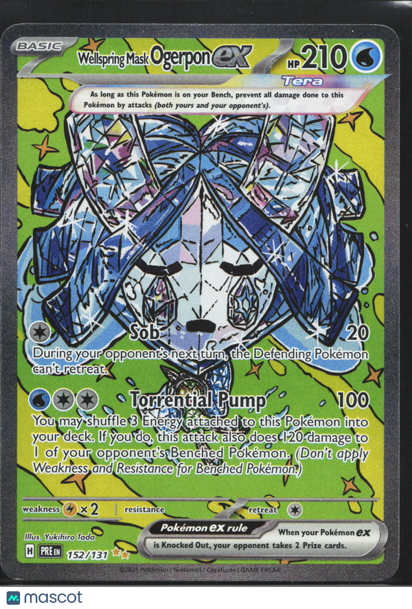 2024 Twilight Masquerade Ogerpon EX #152/137