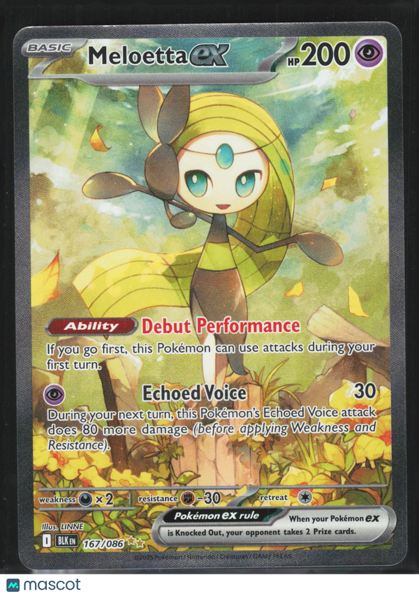 2015 BREAKthrough Meloetta EX #167/86