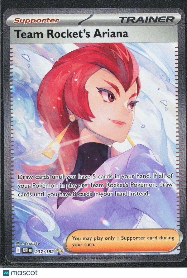 2024 Twilight Masquerade Team Rocket's Ariana #237/182