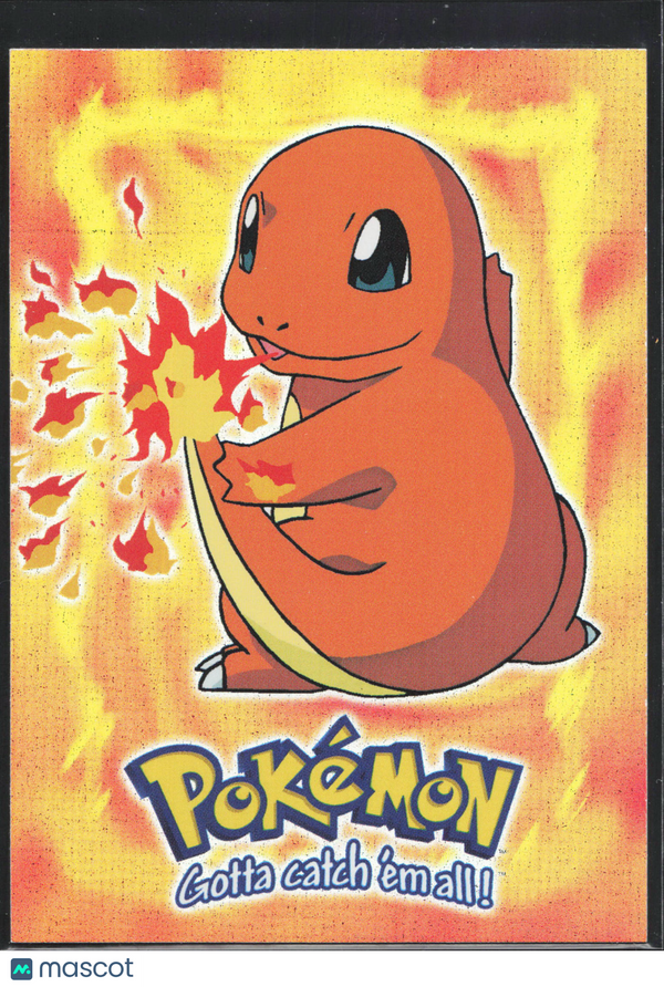 1999 Charmander #E4 of 12