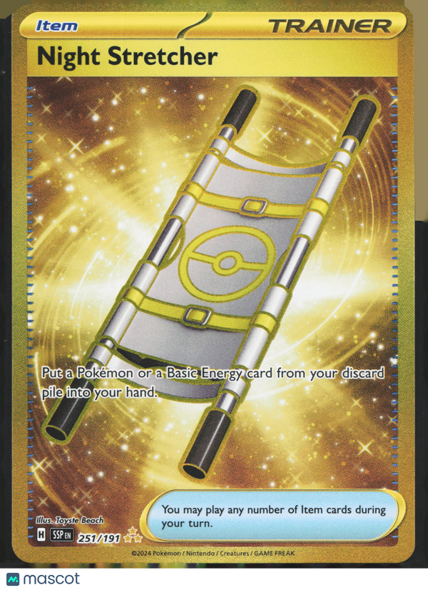 2024 Sv08: Surging Sparks Night Stretcher #251/191