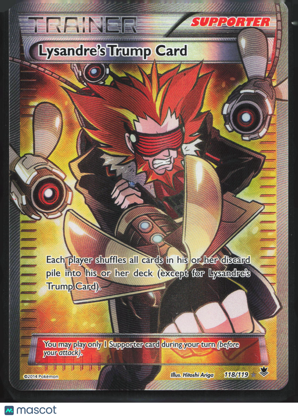 2014 Phantom Forces Lysandre's Trump Card #118/119 FA