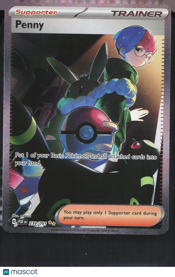 2023 SV: Paldean Fates Penny #239/91 FA