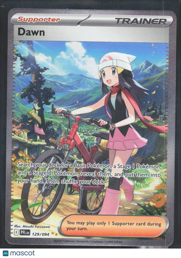 2025 Pokemon Scarlet & Violet Paldean Fates Dawn #129/94