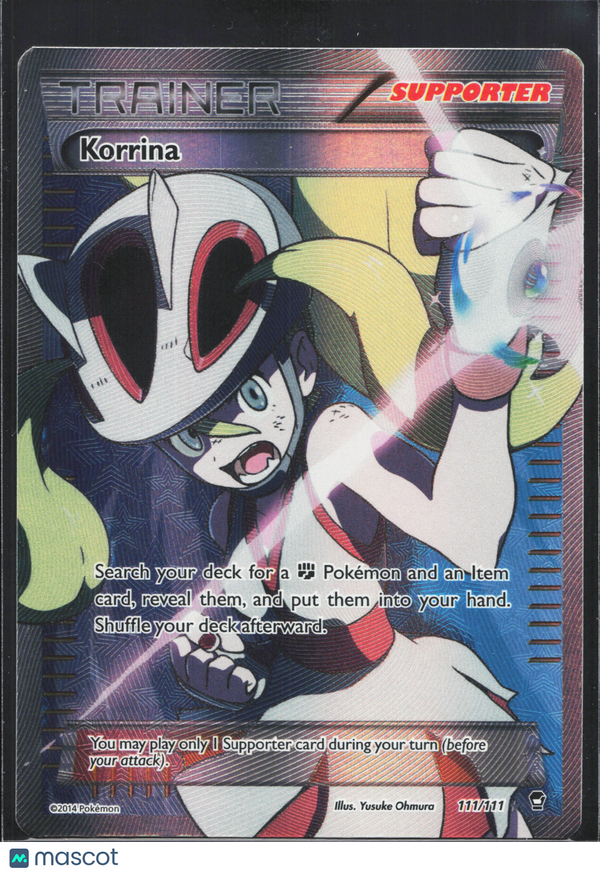 2014 Furious Fists Korrina #111/111 FA