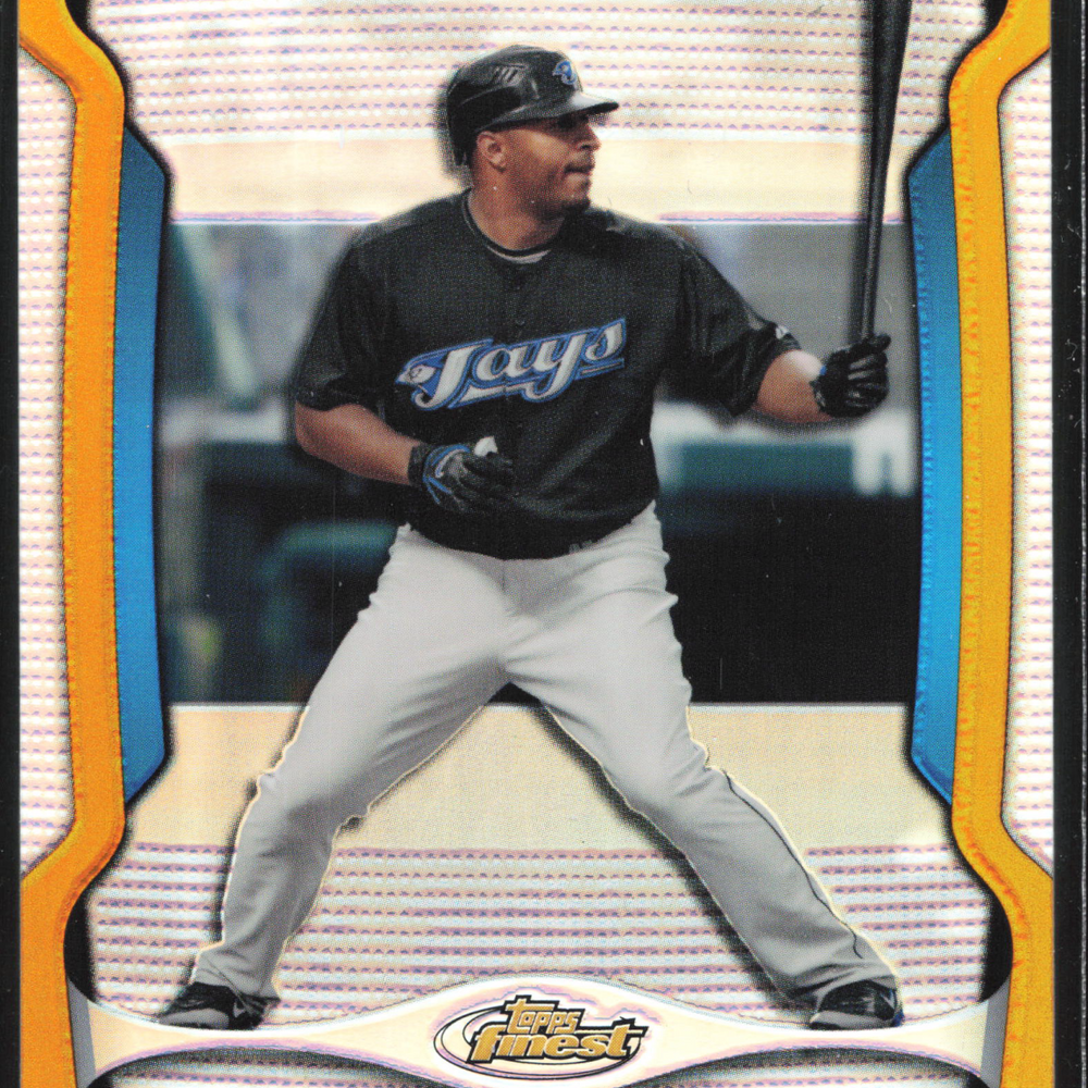 2009 Topps Finest Vernon Wells #74 Gold