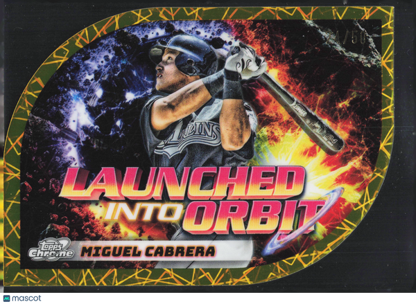 2024 Topps Chrome Launched Into Orbit Miguel Cabrera #LIO-16