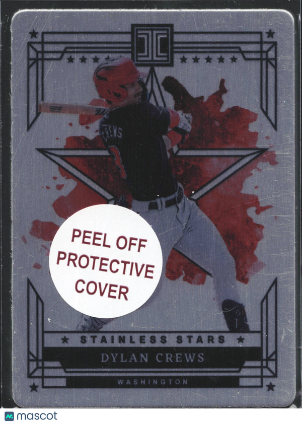 2023 Panini Impeccable Stainless Stars Dylan Crews