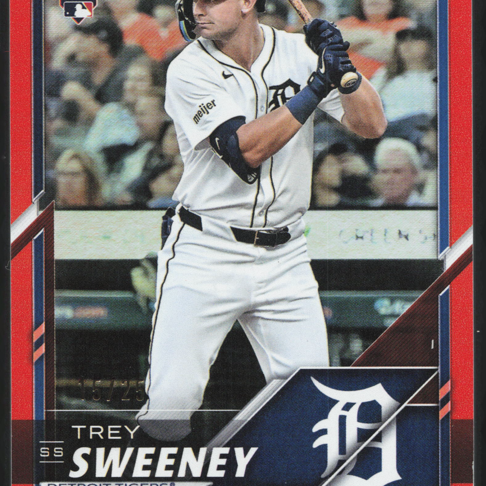 2025 Topps Trey Sweeney #23