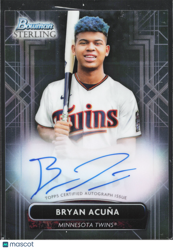 2022 Bowman Sterling Bryan Acuña #PA-BA