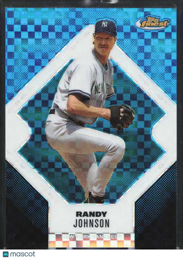 2006 Topps Finest Randy Johnson #86 X-Fractor
