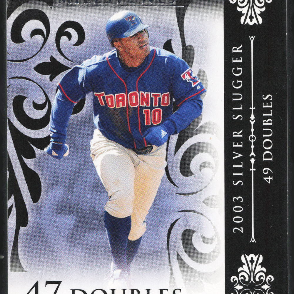 2008 Topps Moments & Milestones Vernon Wells #75