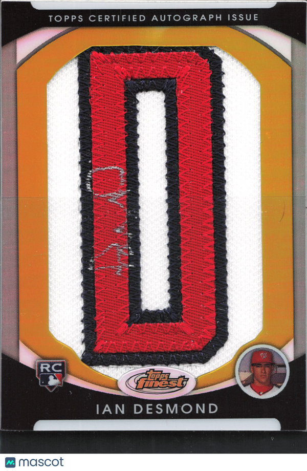 2010 Topps Finest Ian Desmond #164 Refractor