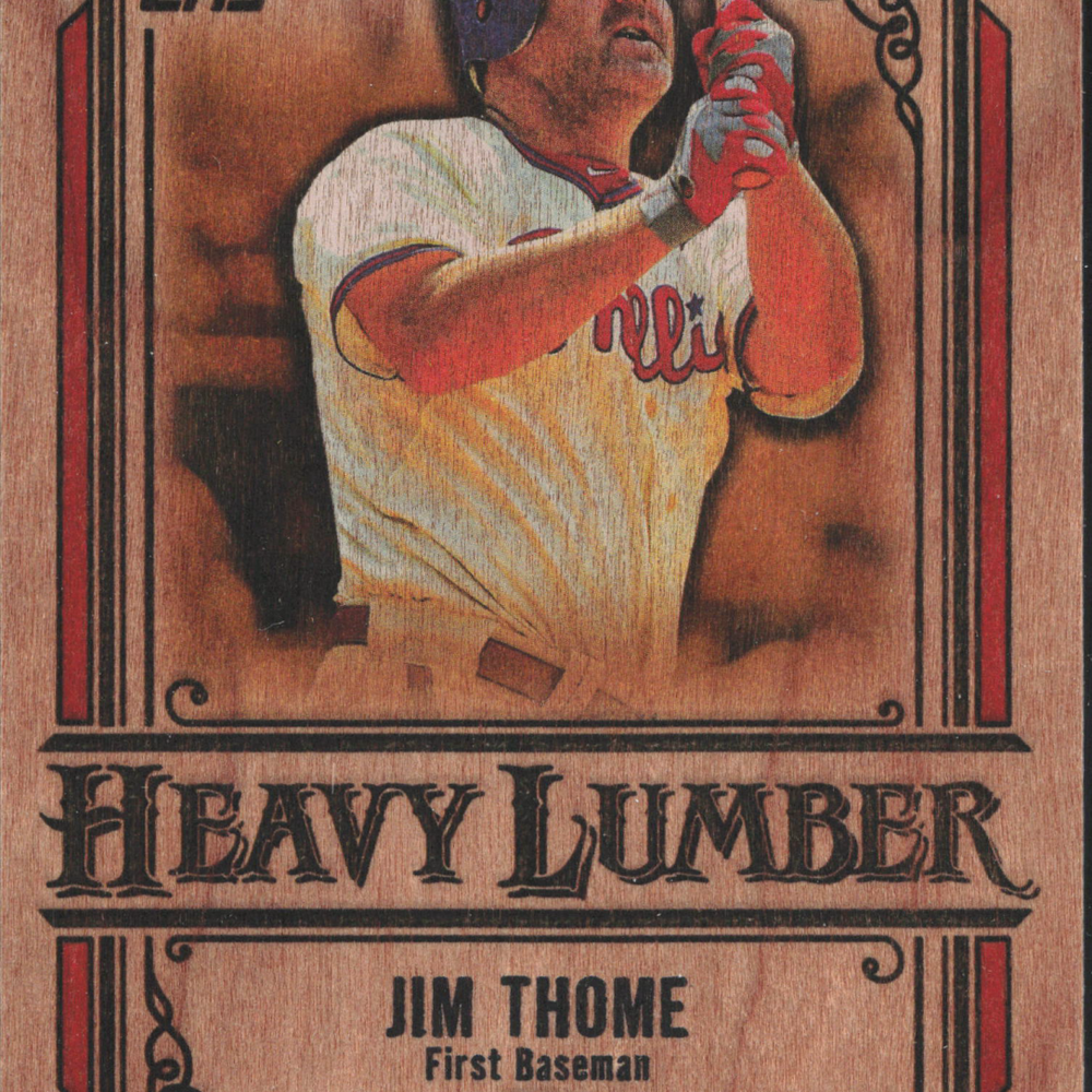 2025 Topps Heavy Lumber Jim Thome #HL-39
