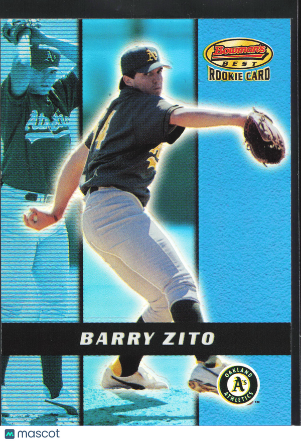 2000 Bowman's Best Barry Zito #155