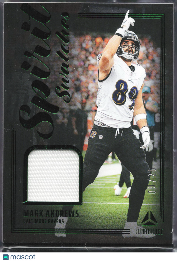 2024 Panini Luminance Mark Andrews #SS-MAS Patch