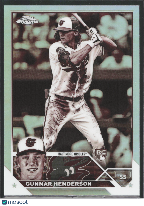 2023 Topps Chrome Gunnar Henderson #2