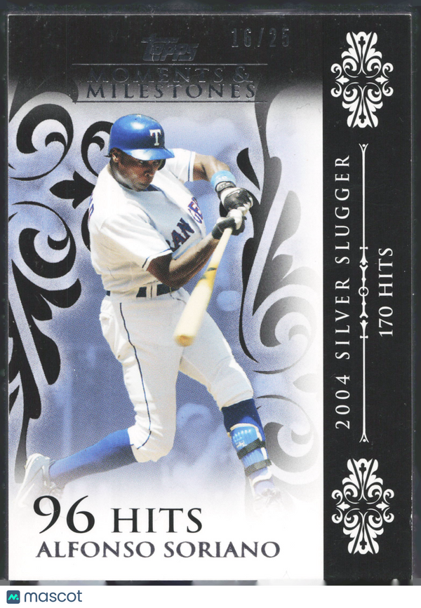 2008 Topps Moments & Milestones Alfonso Soriano #56