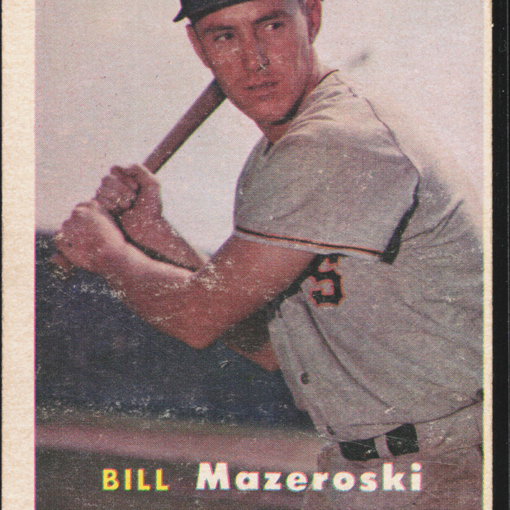 1957 Topps Bill Mazeroski #24