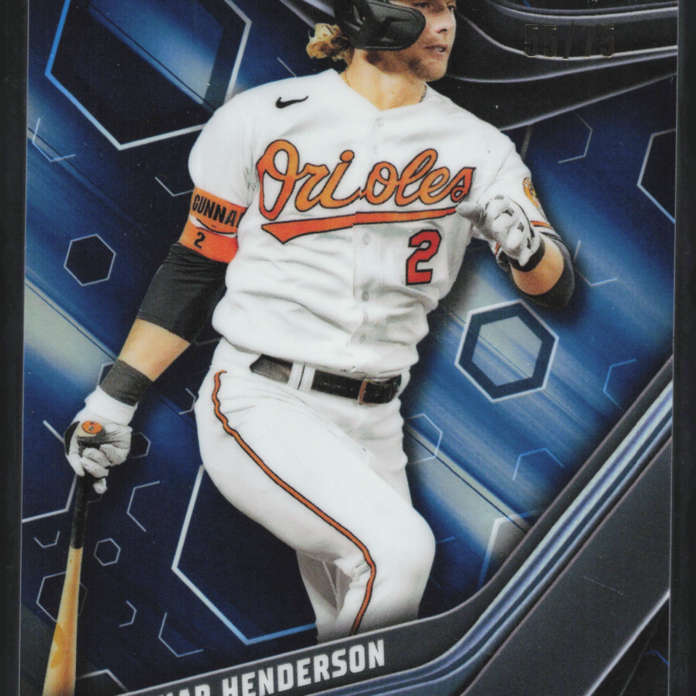 2023 Topps Chrome Black Gunnar Henderson #44