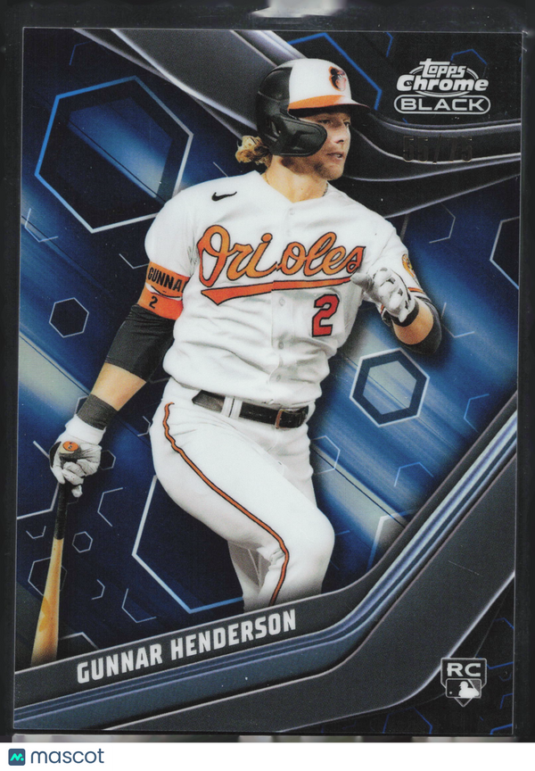 2023 Topps Chrome Black Gunnar Henderson #44