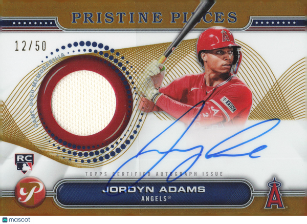 2024 Topps Pristine Pristine Pieces Jordyn Adams #PPAR-JAD