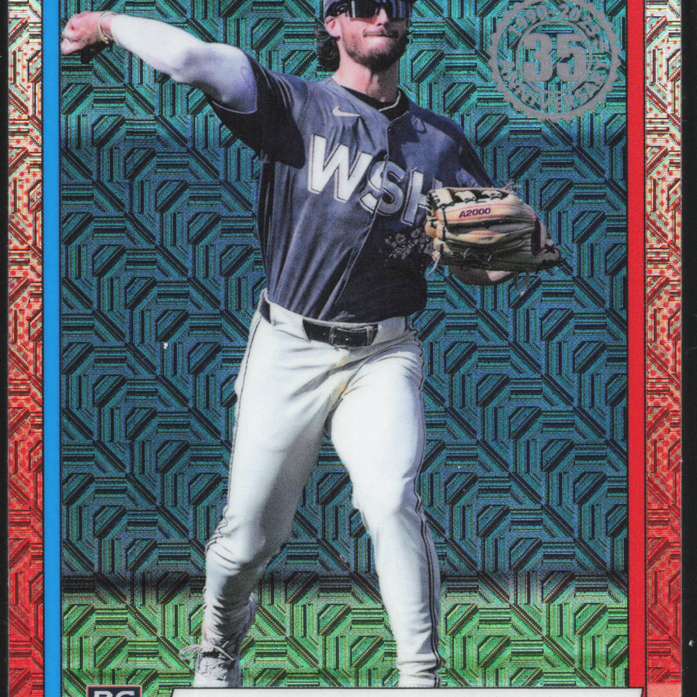 2025 Topps Chrome 1990 Topps Baseball Dylan Crews #T90C-144 Hyper