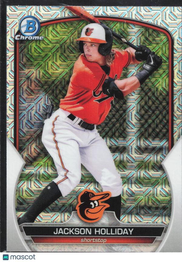 2023 Bowman Chrome Jackson Holliday #BCP-20 Mojo Refractor