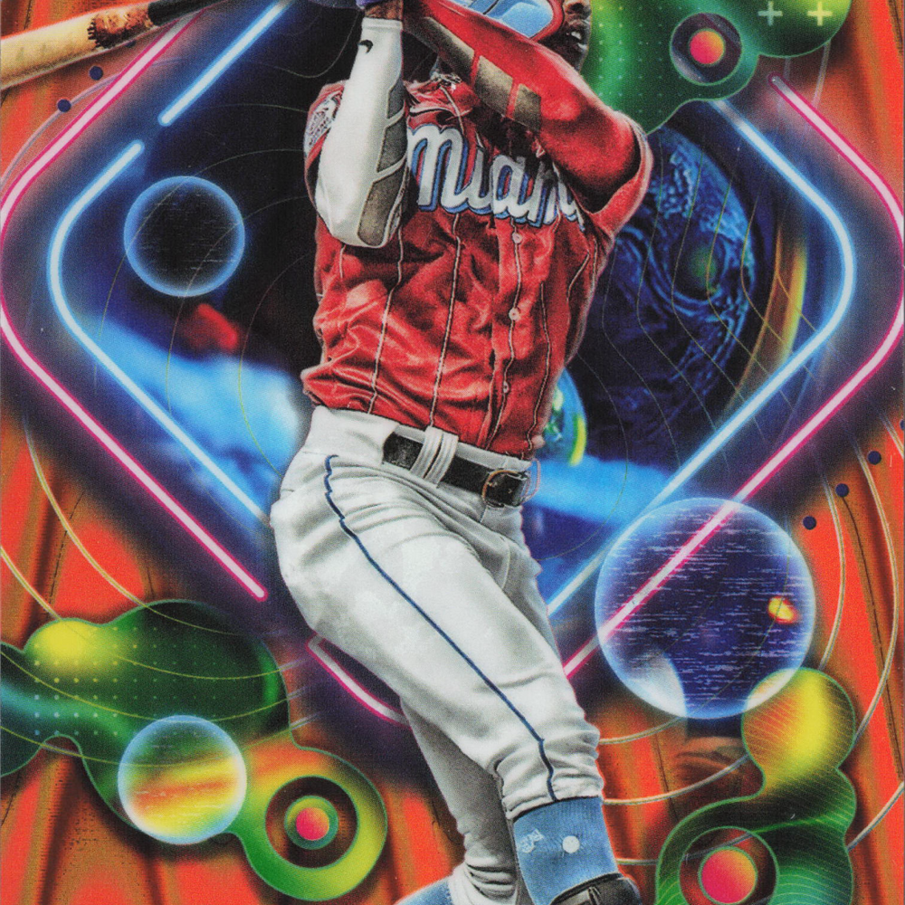 2023 Topps Cosmic Chrome Jazz Chisholm Jr. #148