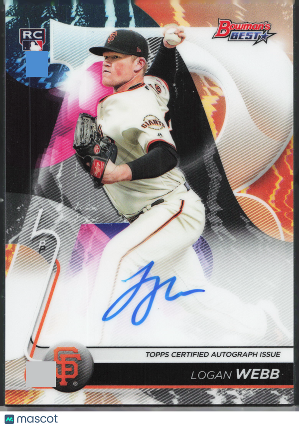 2020 Bowman's Best Logan Webb #B20-LW