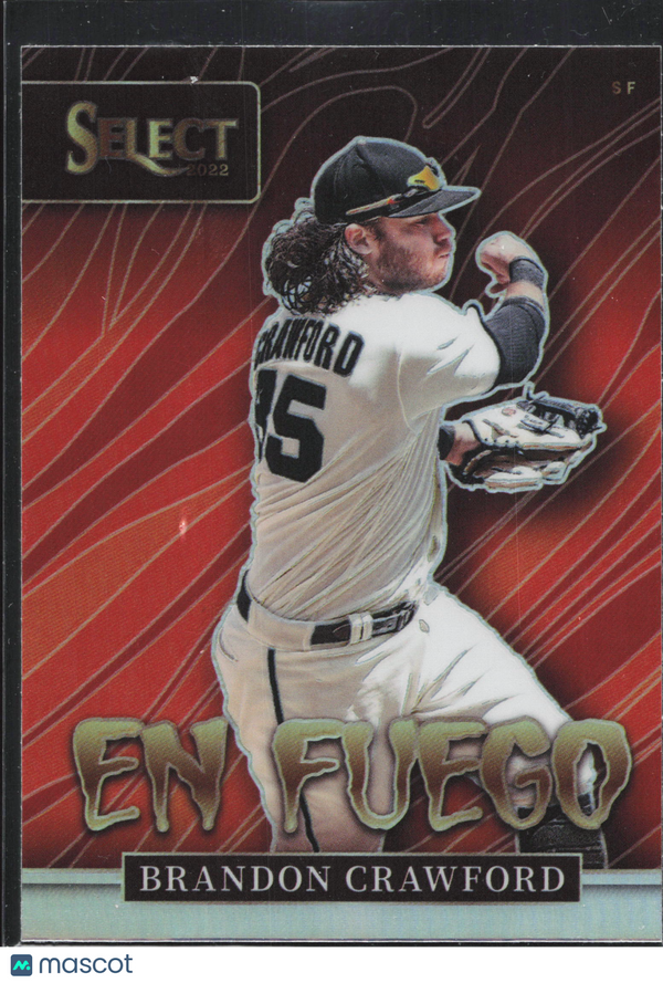 2022 Panini Select Brandon Crawford #EF23 En Fuego