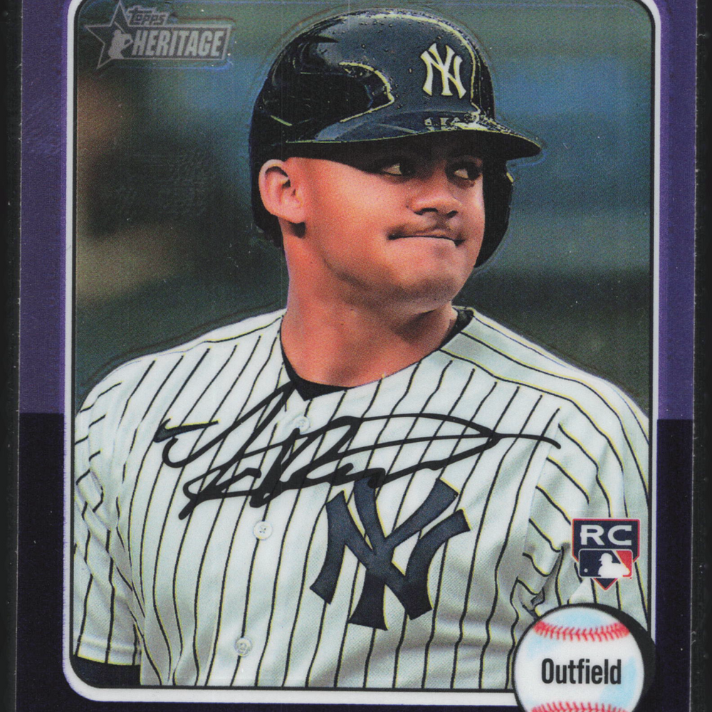 2024 Topps Heritage Jasson Domínguez #399