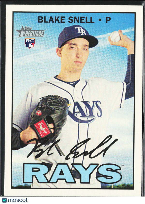 2016 Topps Heritage High Number Blake Snell #705