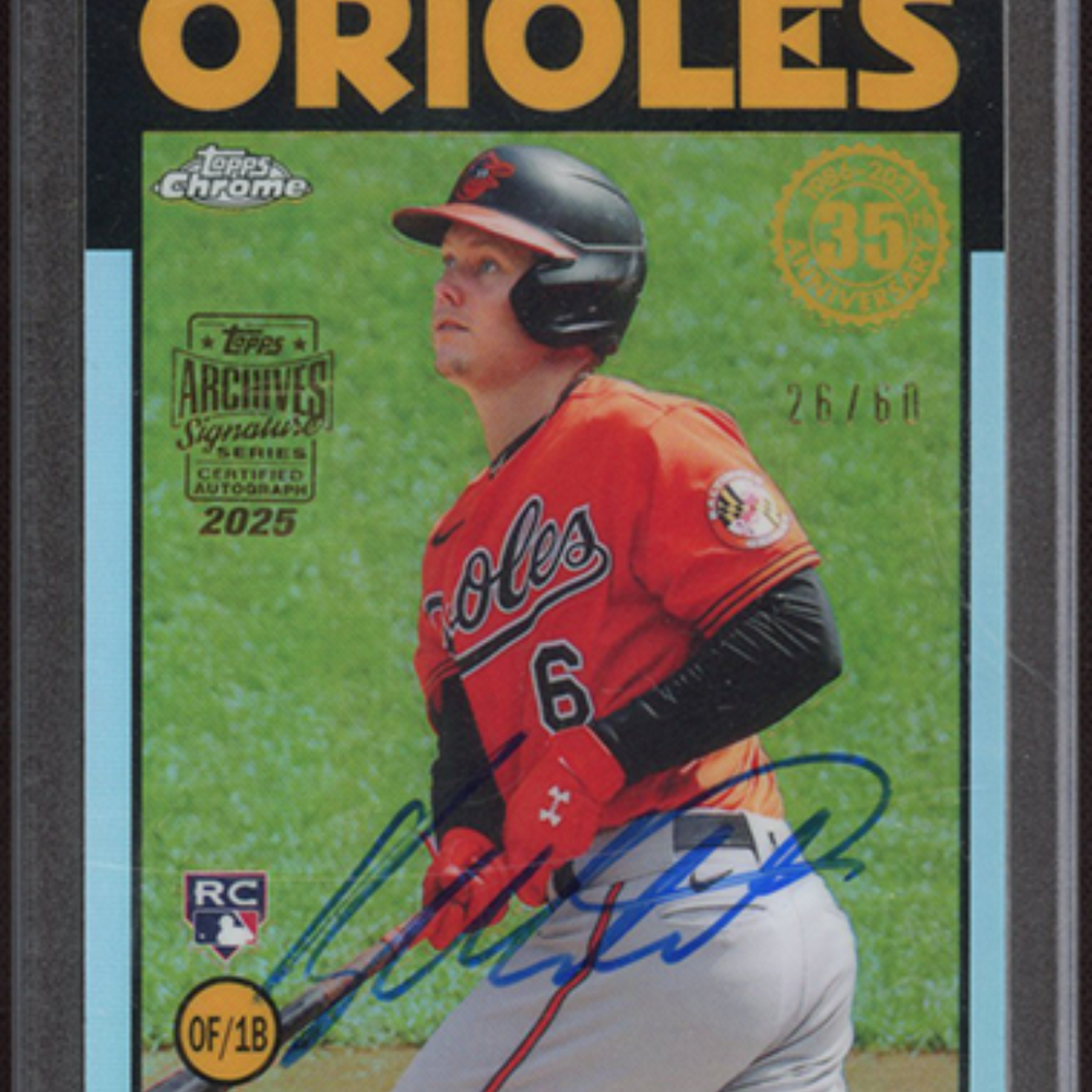 2021 Topps Chrome Ryan Mountcastle