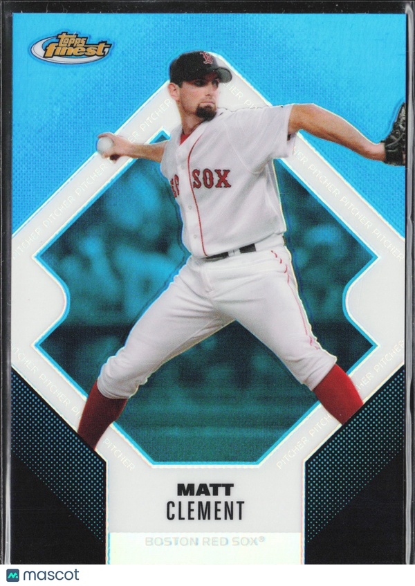 2006 Topps Finest Matt Clement #56 Refractor