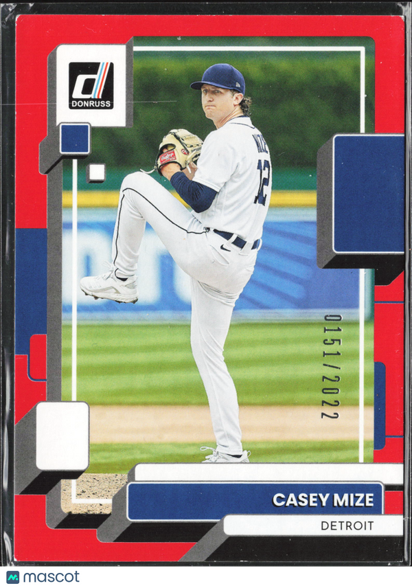 2022 Panini Donruss Casey Mize #183