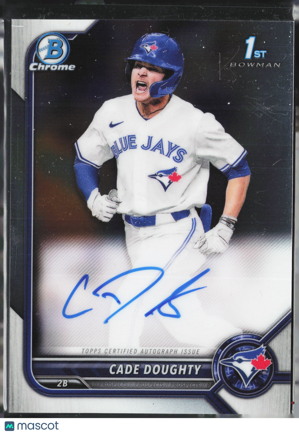 2022 Topps Bowman Chrome Cade Doughty #CDA-CDY