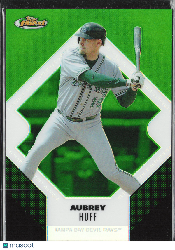 2006 Topps Finest Aubrey Huff #119 Refractor