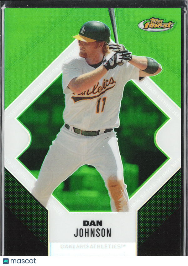 2006 Topps Finest Dan Johnson #41 Refractor