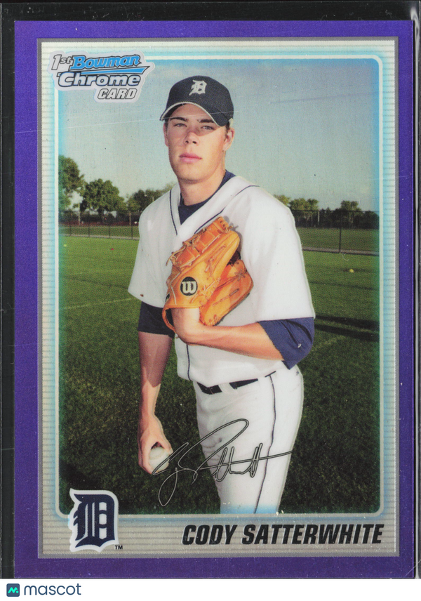 2010 Topps Bowman Chrome Prospects Cody Satterwhite #BCP26 Purple Refractor