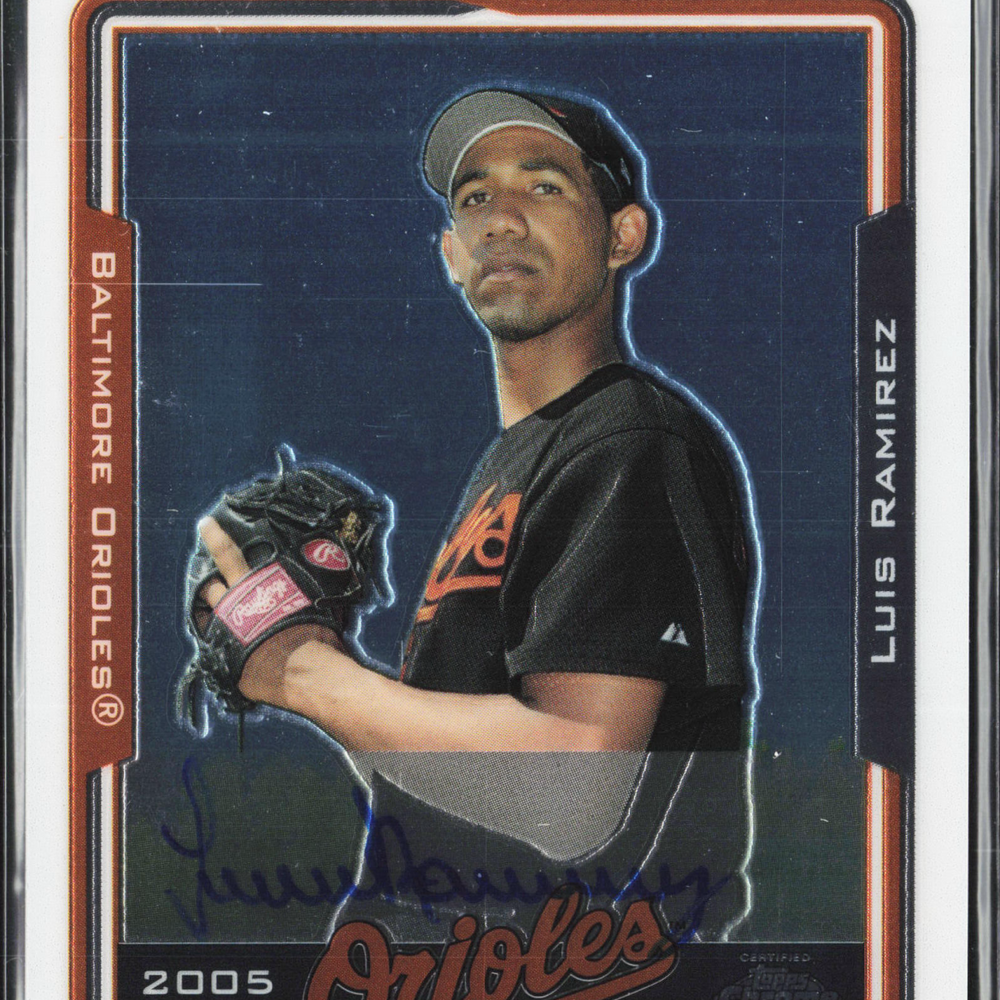 2005 Topps Chrome Luis Ramirez #232