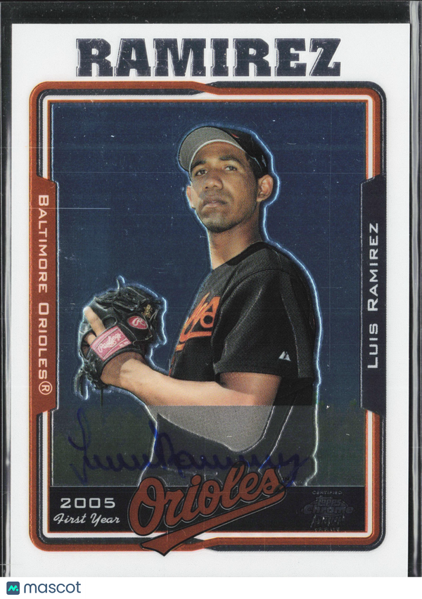 2005 Topps Chrome Luis Ramirez #232