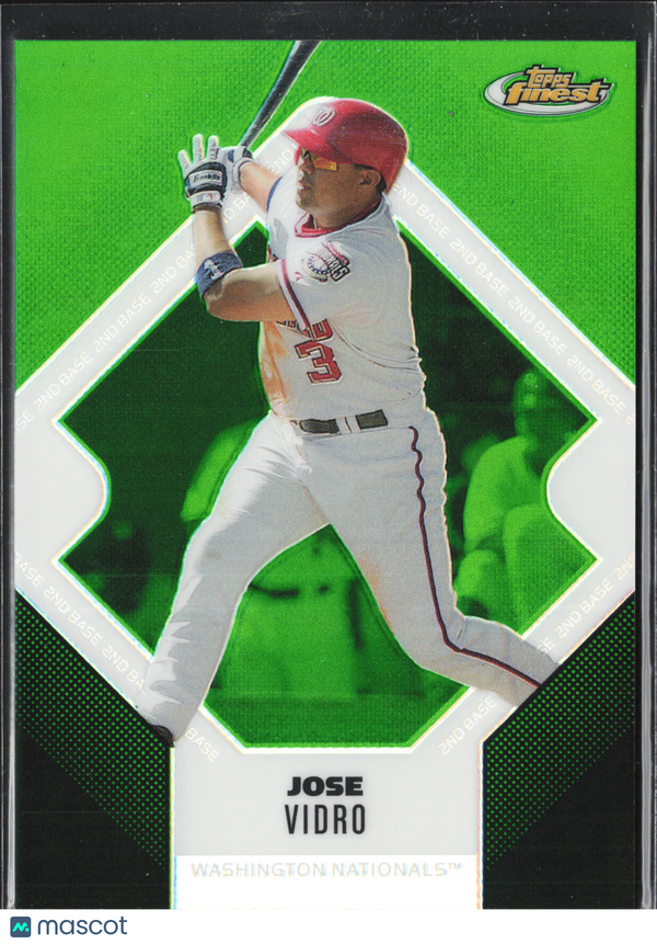 2006 Topps Finest Jose Vidro #93 Refractor