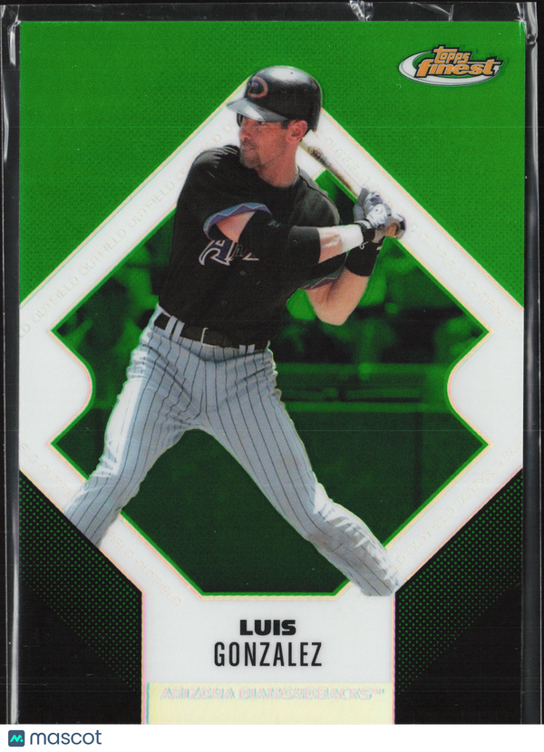 2006 Topps Finest Luis Gonzalez #59 Refractor